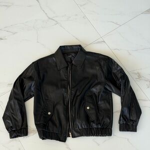 Express Classic Black Bomber Jacket